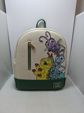 Disney Loungefly Pixar A Bug's Life Group Portrait Mini Backpack NWT